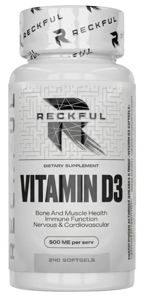 Reckful Vitamin D3 Витамин D, Reckful Vitamin D3 - Reckful Vitamin D3 Витамин D